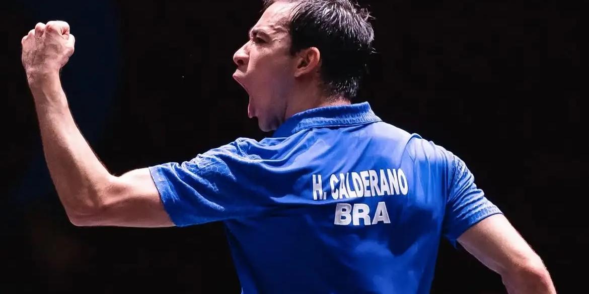 Calderano vence de novo e vai à final do Mundial de Tênis de Mesa (Eng Chin An/World Table Tennis)