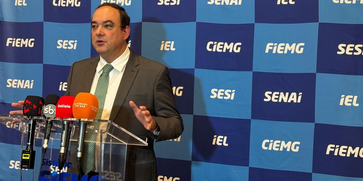 Presidente da Fiemg, Flávio Roscoe (Pedro Melo)