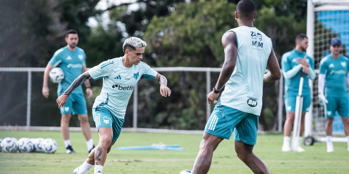 Lateral ainda é dúvida para a partida contra o Fortaleza (Gustavo Aleixo / Cruzeiro)