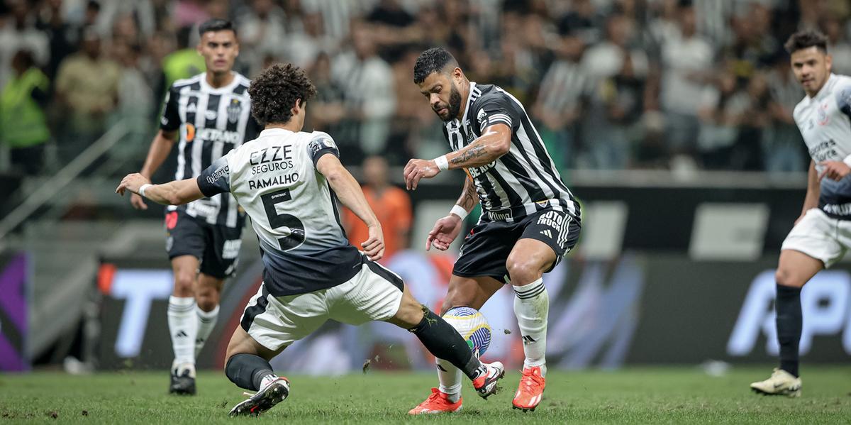 Atlético e Corinthians duelam na Arena MRV (Foto: Pedro Souza / Atlético)