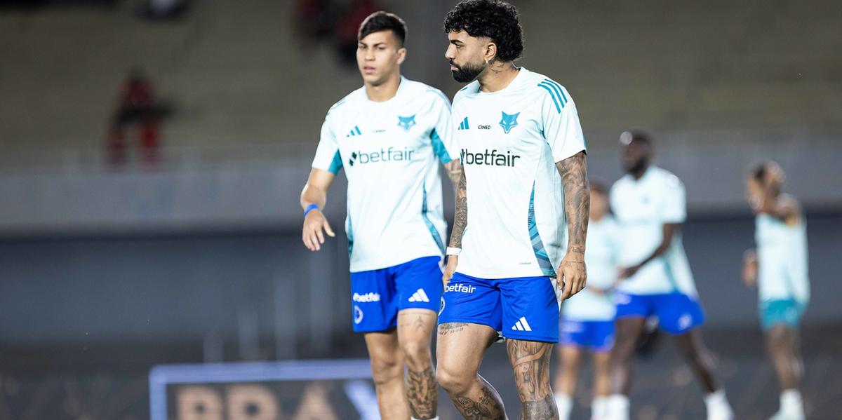 Gabigol e Kaio Jorge poderão repetir dobradinha da Copa do Brasil no Brasileirão (Heber Gomes / Cruzeiro)