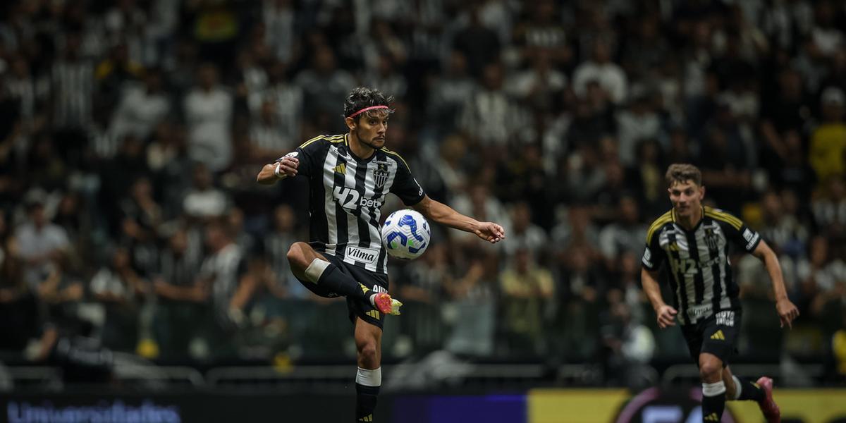 Scarpa analisa empate com o Corinthians na Arena MRV (Pedro Souza / Atlético)