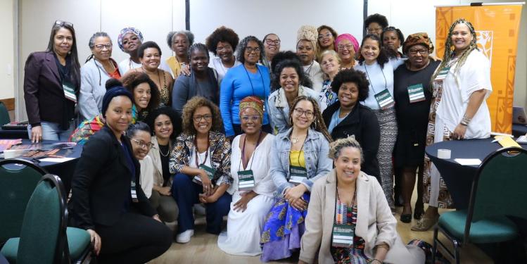 ONG Criola promoveu evento com o tema "Mulheres Negras Construindo o Futuro com Justiça Climática: por Reparação e Bem Viver” (Mariana Nogueira / Acervo Criola)