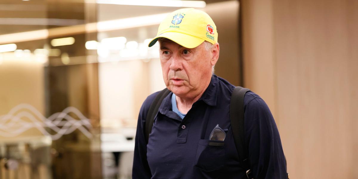Carlo Ancelotti chega ao Brasil para iniciar a era à frente da Seleção Brasileira (Rafael Ribeiro / CBF)