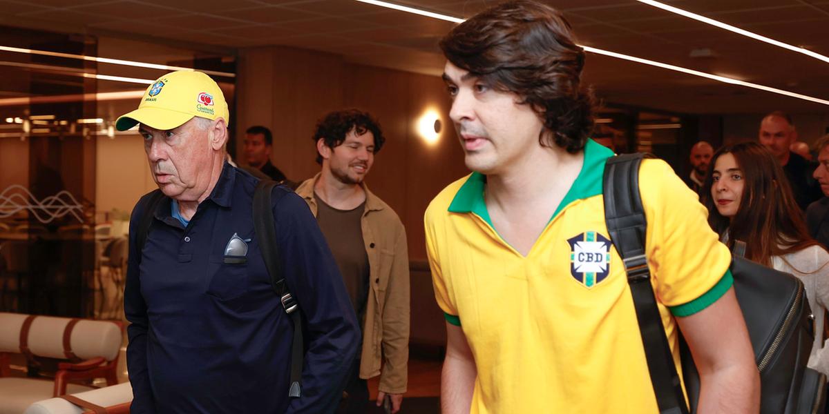 Ancelotti confirma profissionais do Atlético e deixa seu filho de fora da comissão técnica (Foto: @rafaelribeirorio)