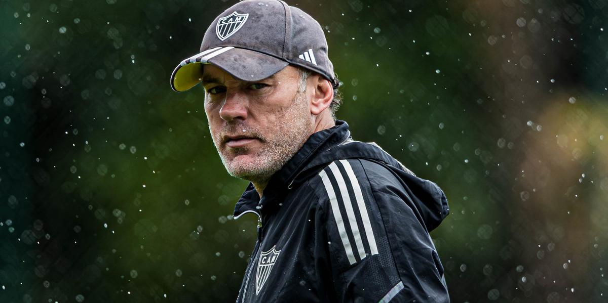 Milito assume time mexicano após ser demitido do Galo no final de 2024 (Pedro Souza / Atlético)
