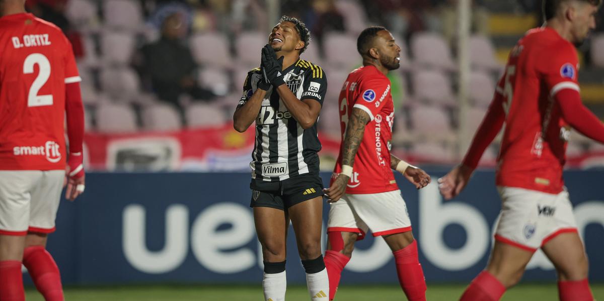 Atlético precisa dos gols de Rony para avançar como primeiro do Grupo na Sula (Foto: Pedro Souza / Atlético)