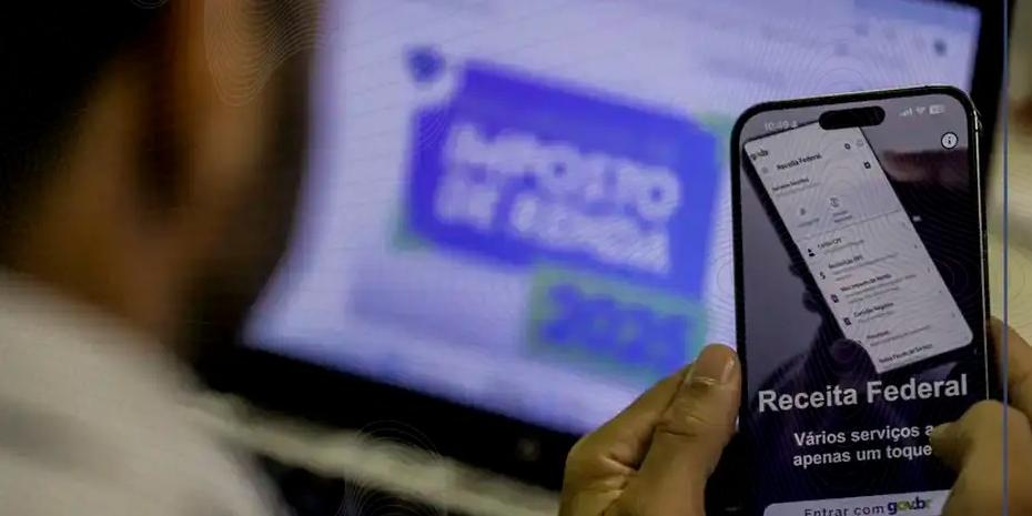 É recomendável que o contribuinte faça o acompanhamento do seu processamento na base de dados da Receita Federal do Brasil (Arte/Agência Brasil)