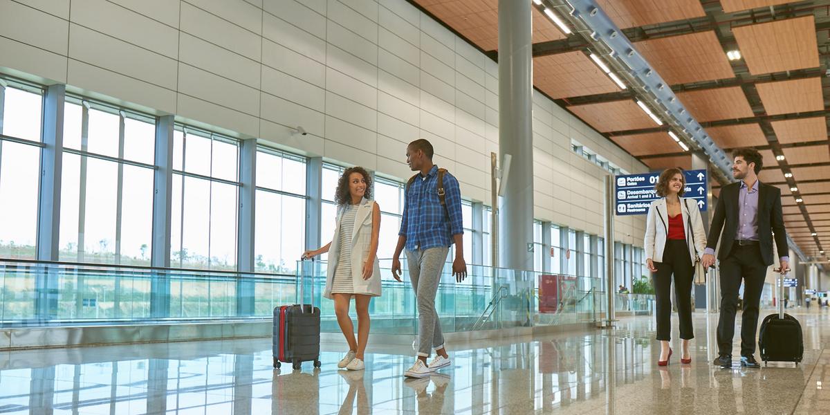 Pontuação garantiu ao terminal a primeira posição no ranking no período na categoria de aeroportos com mais de 10 milhões de passageiros (BH Airport/Divulgação)