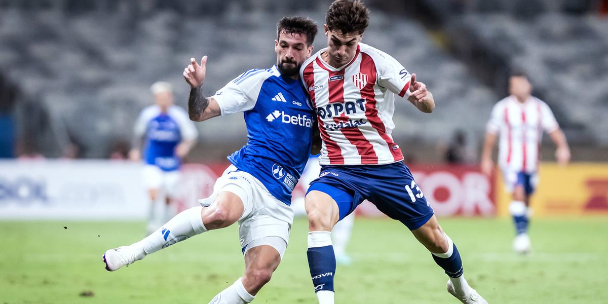 Cruzeiro empata com o Unión Santa Fé no último jogo válido pela Sul-Americana (Gustavo Aleixo/Cruzeiro)