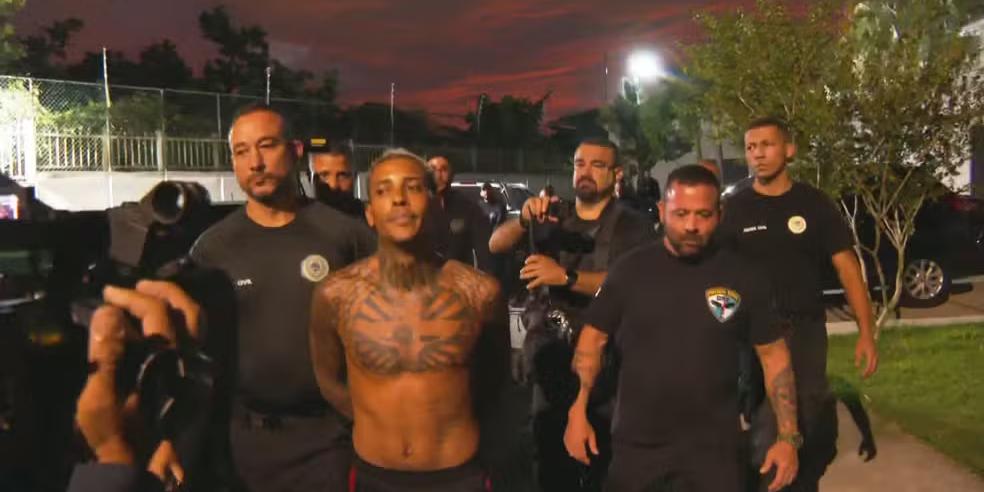 Poze do Rodo foi preso na manhã desta quinta-feira (TV Globo/Reprodução)