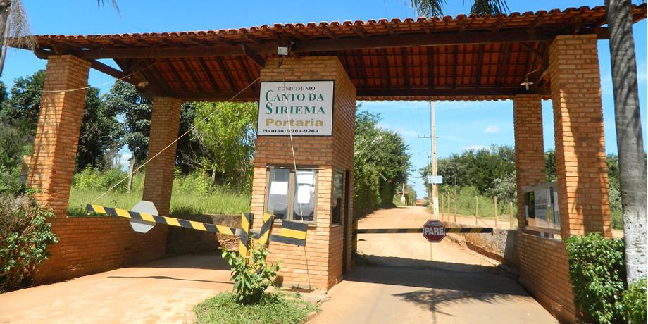 Portaria do Condomínio Canto da Siriema (reprodução / site Canto da Siriema)