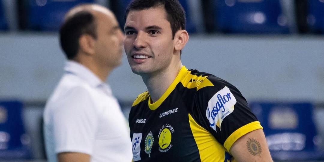 Sada Cruzeiro acerta com Gustavo Nogueira, ex-Praia Clube (Reprodução Instagram Gustavo Nogueira / Foto: Bruno Cunha)