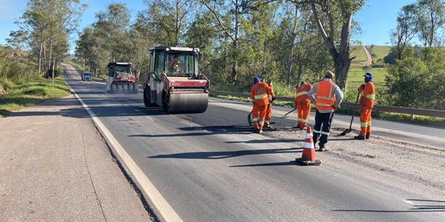 Intervenções fazem parte do cronograma de requalificação da rodovia, iniciado em agosto de 2024, quando a concessionária assumiu a gestão do trecho (EPR Via Mineira / divulgação)