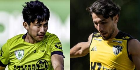 Jogadores de América e Atlético estão convocados para jogar pelas seleções (Reprodução: Flickr América e Atlético)