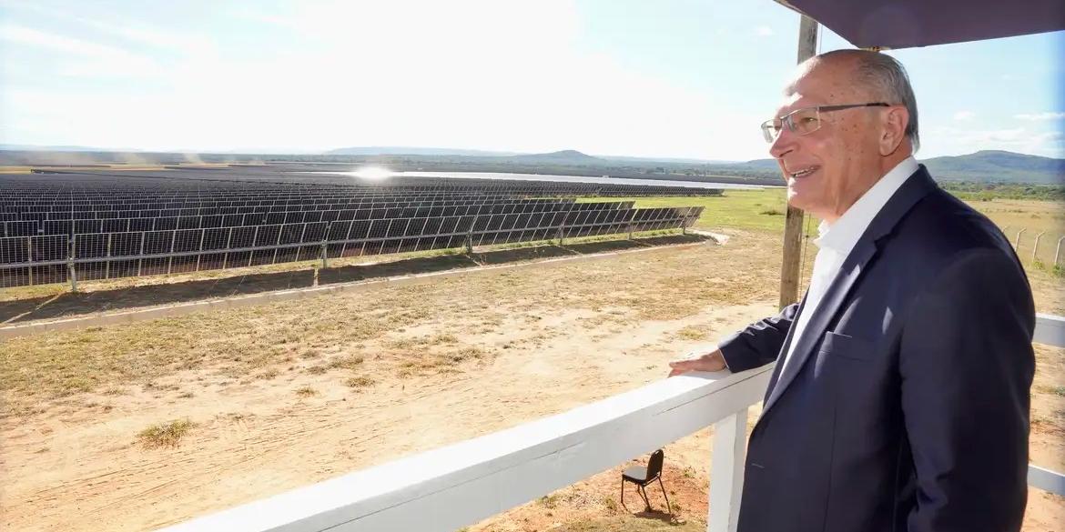 Objetivo do parque é ampliar a geração de energia limpa e renovável no país (Cadu Gomes/VPR)