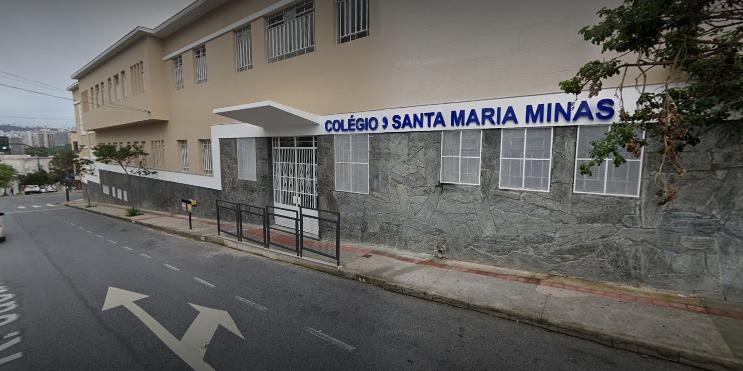 Unidade Flores do Colégio Santa Maria fica na rua Jacuí (Google Street View)