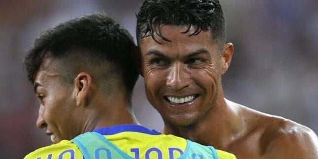 Kaio jorge e CR7 na época da Juventus (Reprodução: Instagram)