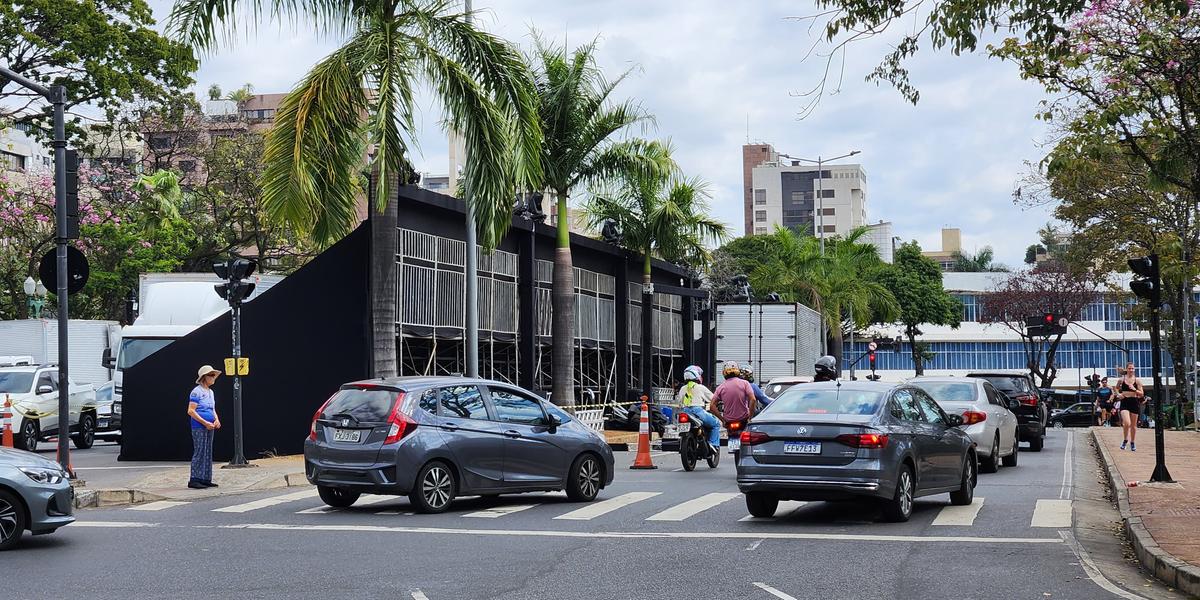 As mudanças acontecem pelas comemorações do aniversário de Polícia Militar (Maurício Vieira)