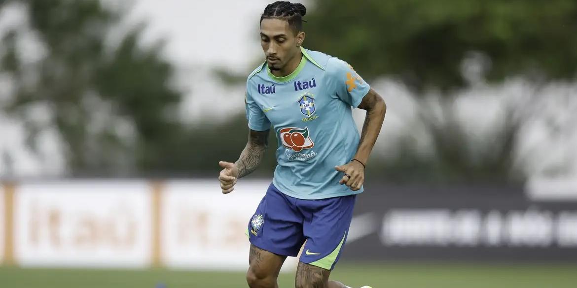 Raphinha volta ao time titular da Seleção Brasileira (Rafael Ribeiro/CBF)