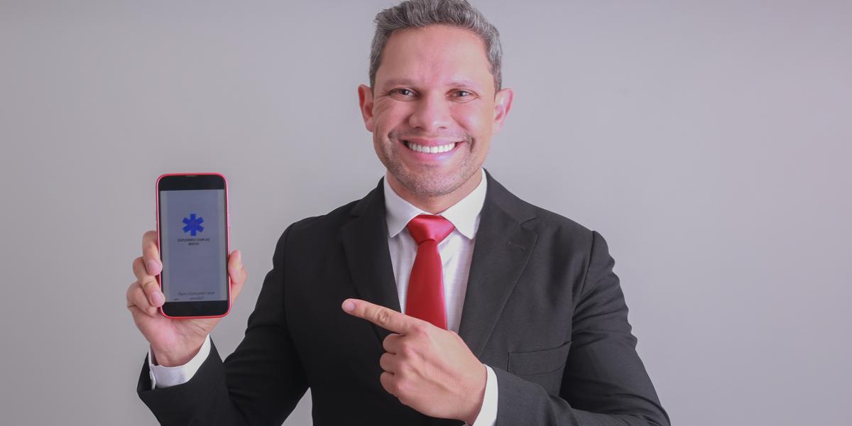 App "Socorro com as mãos" irá auxiliar pessoas com deficiência auditiva a pedirem socorro em Minas (Foto: Studio Fotográfico Diverpix)