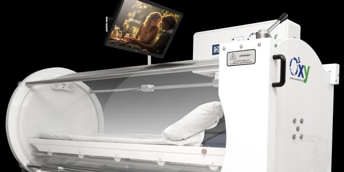 Câmara ECOBAR 850: equipamento de última geração que potencializa a regeneração tecidual, combate infecções e reduz complicações em quadros complexos (Rede Paulo de Tarso / divulgação)