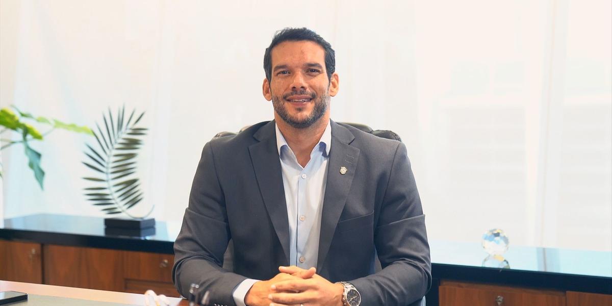 Samir Xaud foi eleito o novo presidente da Confederação Brasileira de Futebol (CBF) (Créditos: Fábio Sousa / CBF)