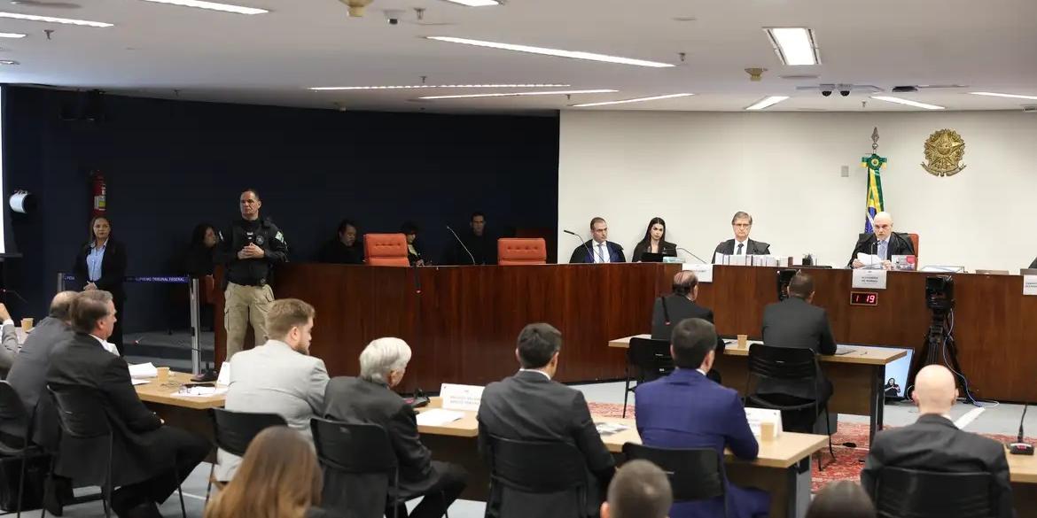 STF inicia 2º dia de interrogatórios do núcleo 1 da trama golpista (Valter Campanato/Agência Brasil)