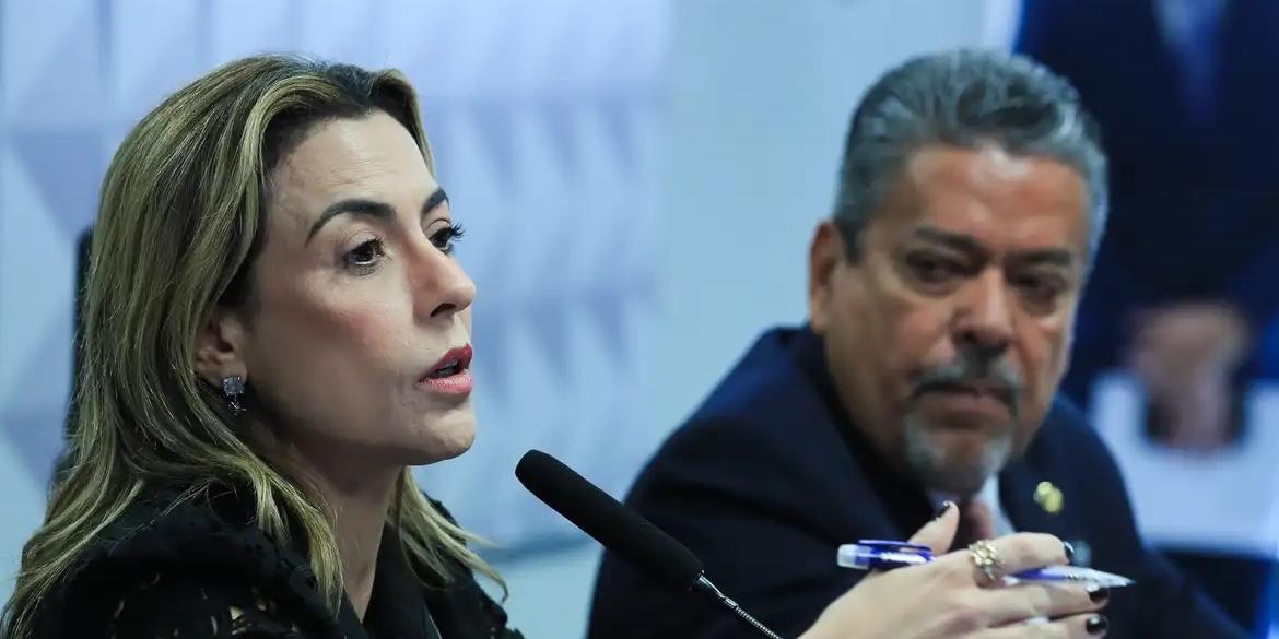CPI do Senado que investiga irregularidades no setor de apostas online (CPI das Bets) durante leitura do relatório final dos trabalhos (Lula Marques/ Agência Brasil)