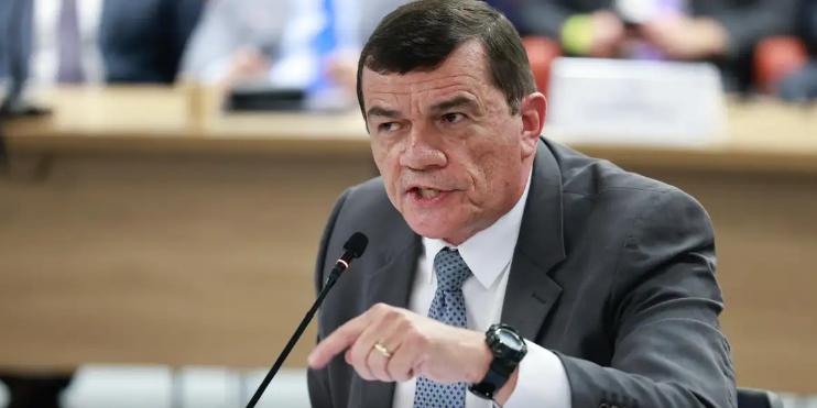 General Paulo Sérgio Nogueira foi acusado pela Procuradoria-Geral da República (PGR) de endossar críticas ao sistema eleitoral, (Felipe Sampaio / STF)