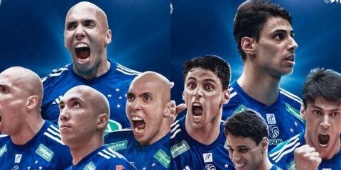 Jogadores renovam com o Cruzeiro e a base está mantida para a próxima temporada (X do Sada Cruzeiro)