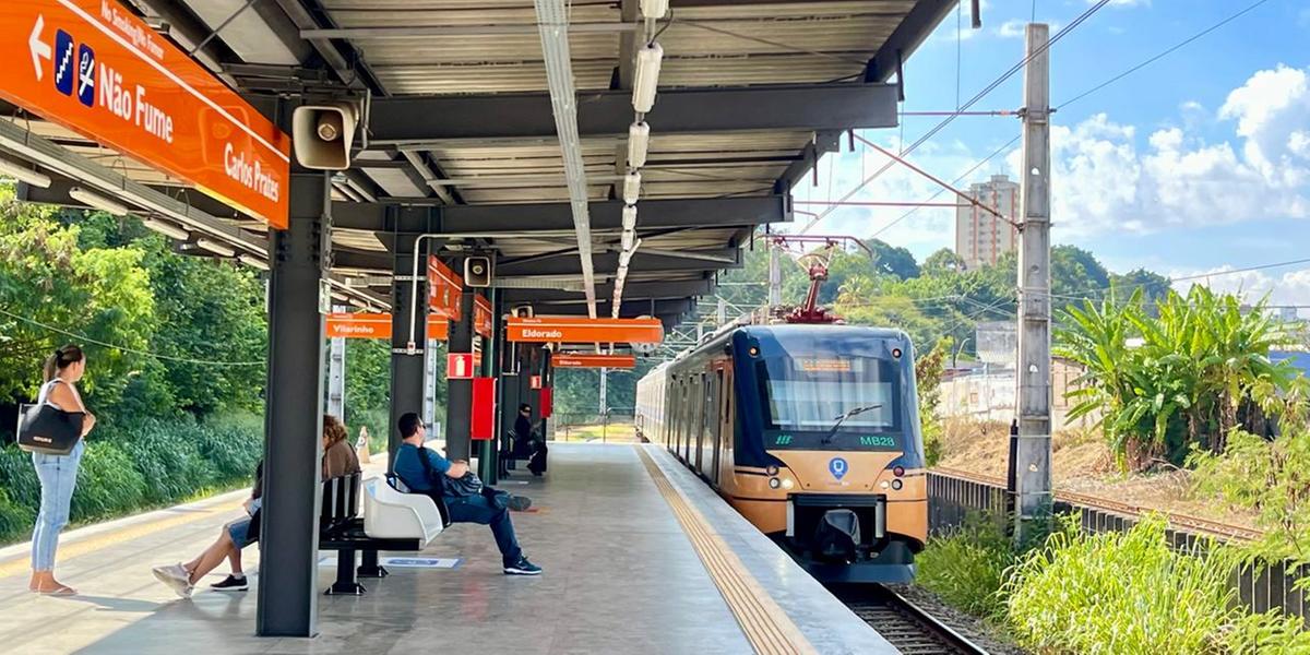 Passageiros devem ficar atentos: obras na Linha 1 do metrô alteram intervalos e circulação em estações de BH até o dia 20 de setembro (Valéria Marques)