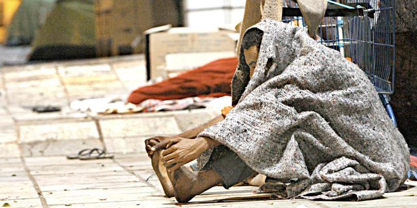 Serão distribuídos 600c cobertores para moradores de ruas de BH (Cristiano Machado / Arquivo / Hoje em Dia)