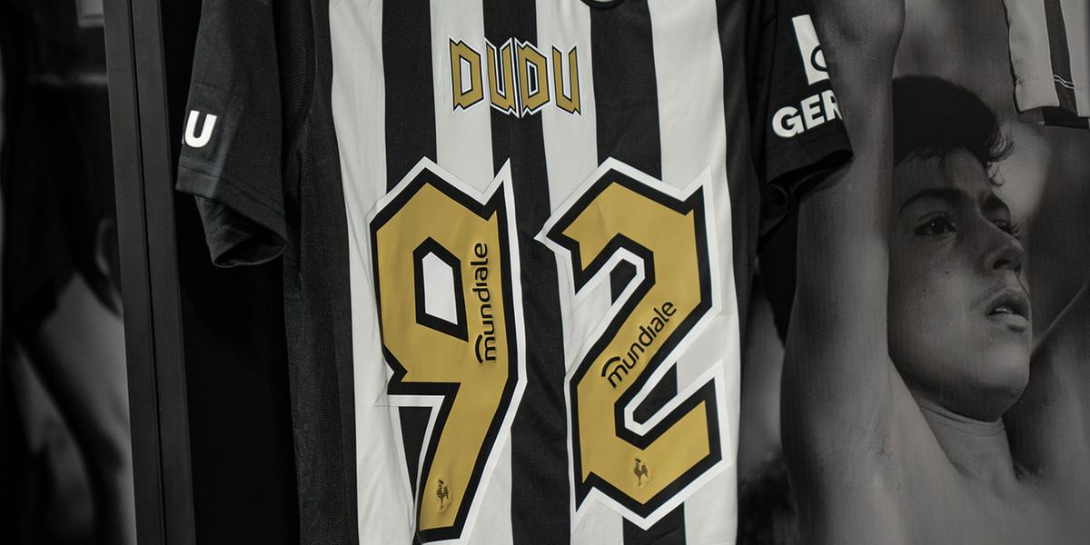Dudu estreia pelo Galo (Foto: Pedro Souza / Atlético)
