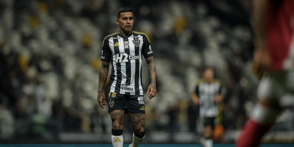 Atacante teve estreia discreta, mas participou da vitória alvinegra (Flickr Atlético)