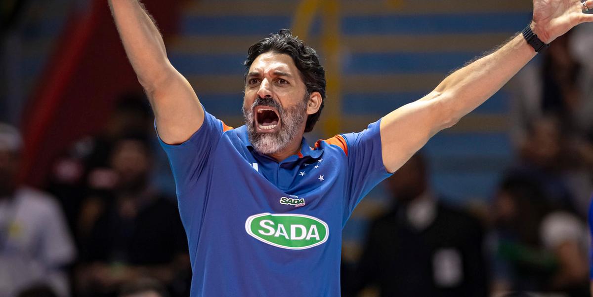 Filipe Ferraz renova com o Cruzeiro para a temporada 2025/2026 (Agência i7/Sada Cruzeiro)