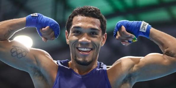 Luiz Oliveira Bolinha, boxe, Pan de Santiago 2023 (COB / divulgação)