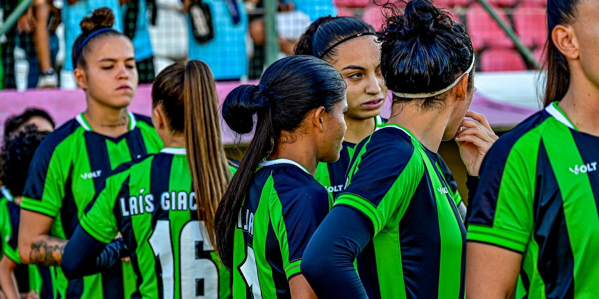 Spartanas jogam pela última vaga no Brasileirão Feminino (Foto: Mourão Panda / América)
