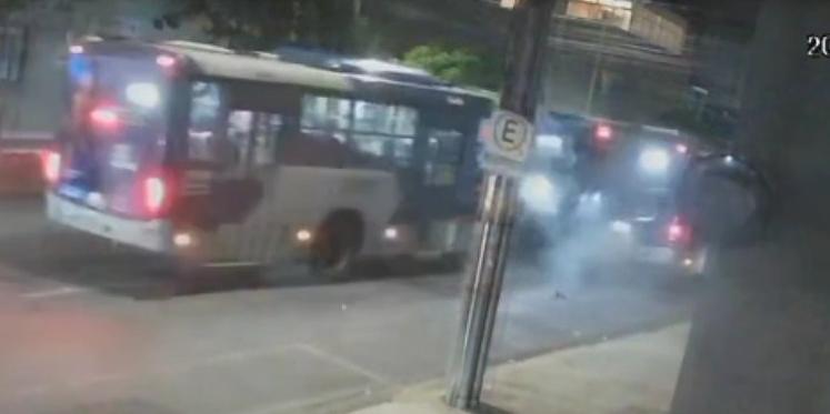 Colisão ocorreu às 5h28 desta sexta-feira (20) (Imagens cedidas ao Hoje em Dia)