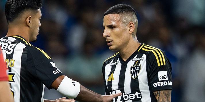 Guilherme Arana teve casa roubada em BH enquanto curte férias nos EUA (Pedro Souza / Atlético)