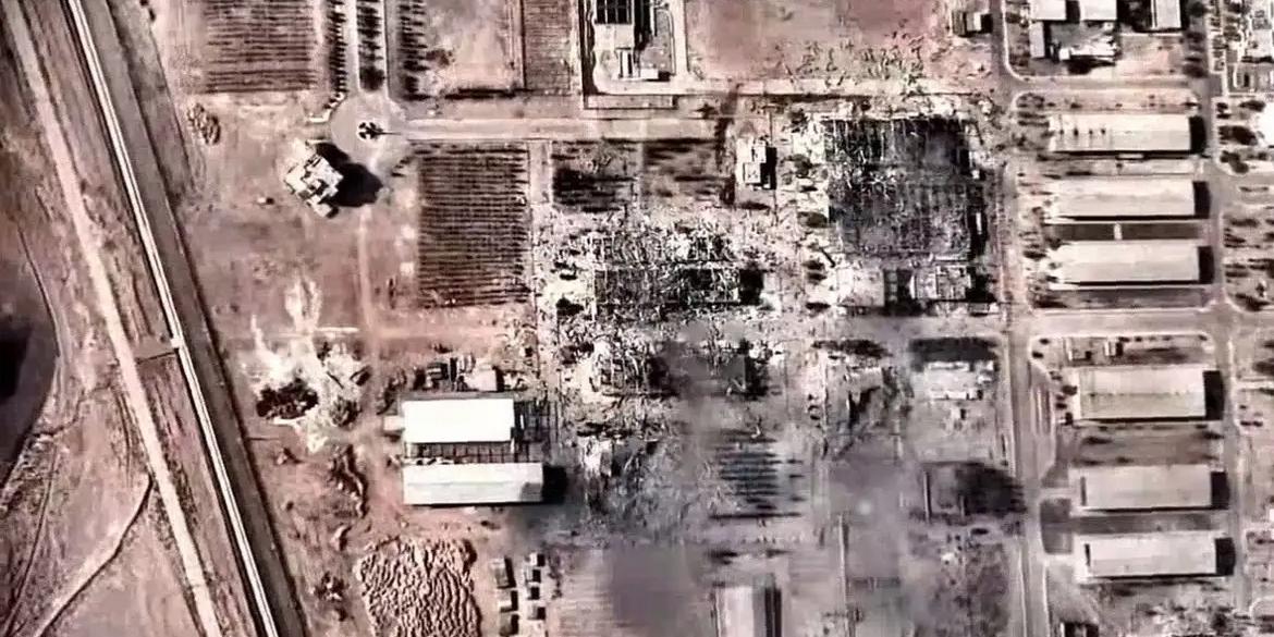 O Judiciário iraniano confirmou o ataque à prisão de Evin, mas ressaltou que a situação na penitenciária está sob controle (Forças de Defesa de Israel/Divulgação)