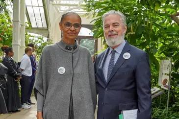 A ministra do Meio Ambiente e Mudança do Clima, Marina Silva, participa do Primeiro encontro do Balanço ético global (Fernando Donasci/MMA)