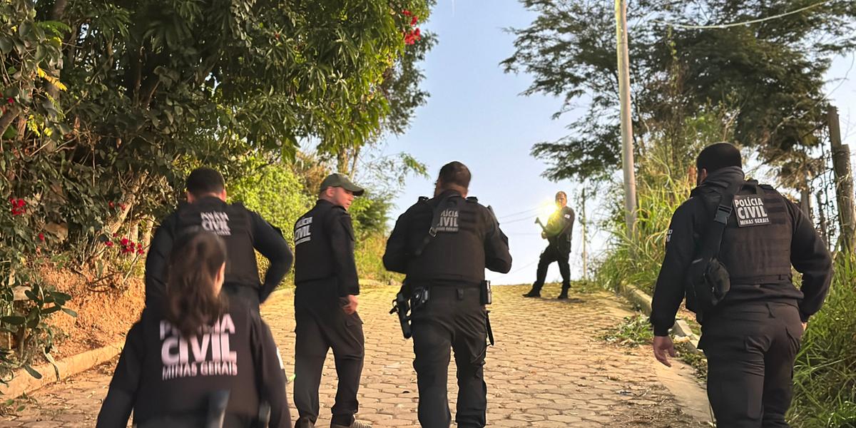 Outros quatro suspeitos de integrar a quadrilha seguem foragidos (Divulgação/ PCMG)