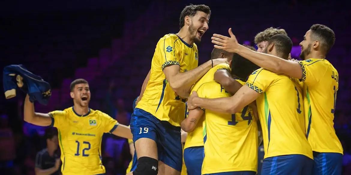 Time dirigido por Bernadinho venceu a 5ª partida (Divulgação/FIVB)