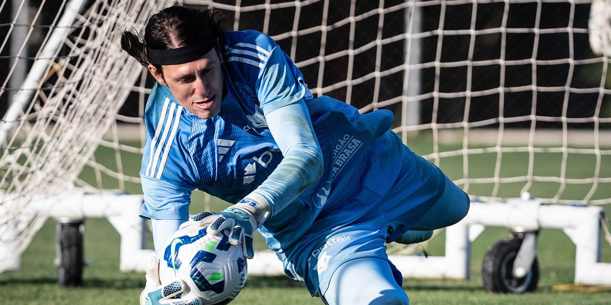 Cássio fala de virada de chave no Cruzeiro após chegar 'com depressão profunda' (Gustavo Aleixo / Cruzeiro)