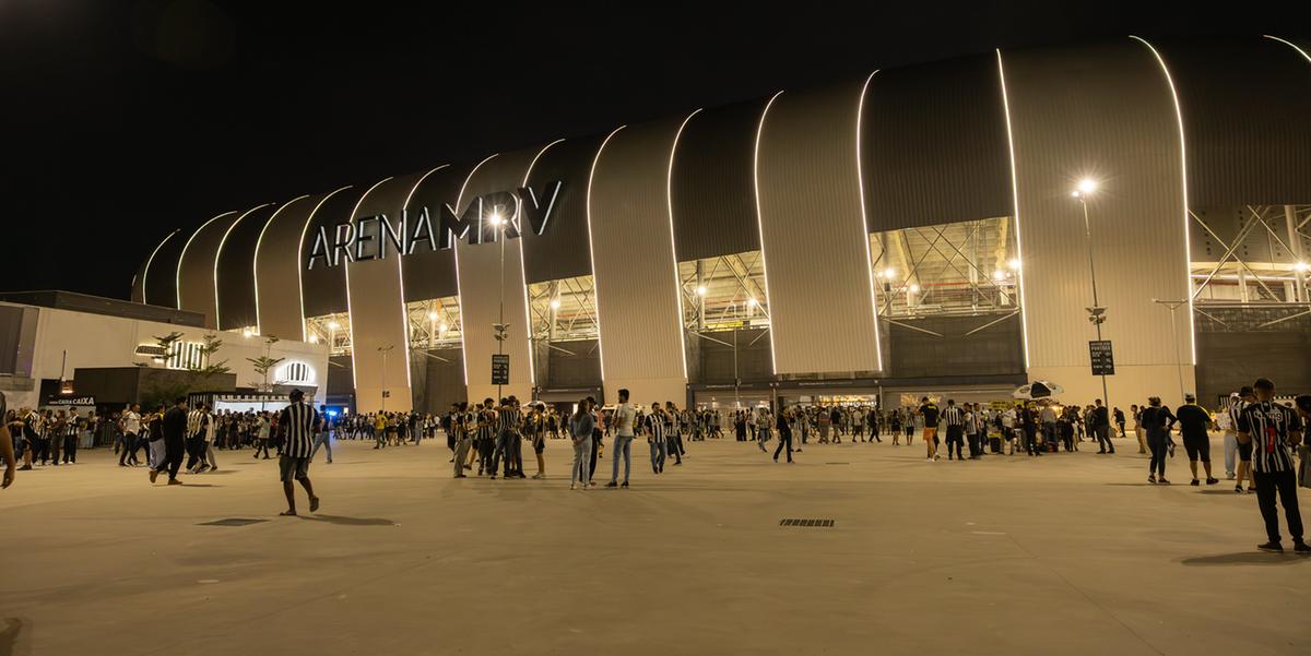 Atlético pune torcedor após danificar Arena MRV durante o jogo contra o Internacional (Daniela Veiga / Atlético)