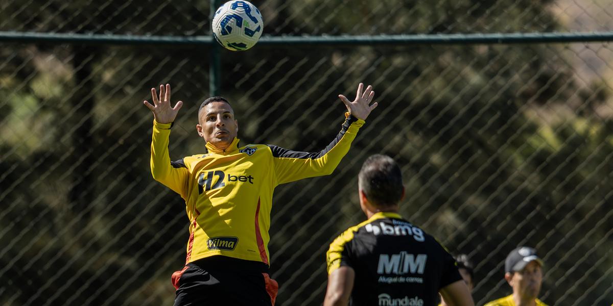 Arana entra em reta final de aprimoramento físico antes da volta do Galo ao Brasileirão (Pedro Souza /Atlético)