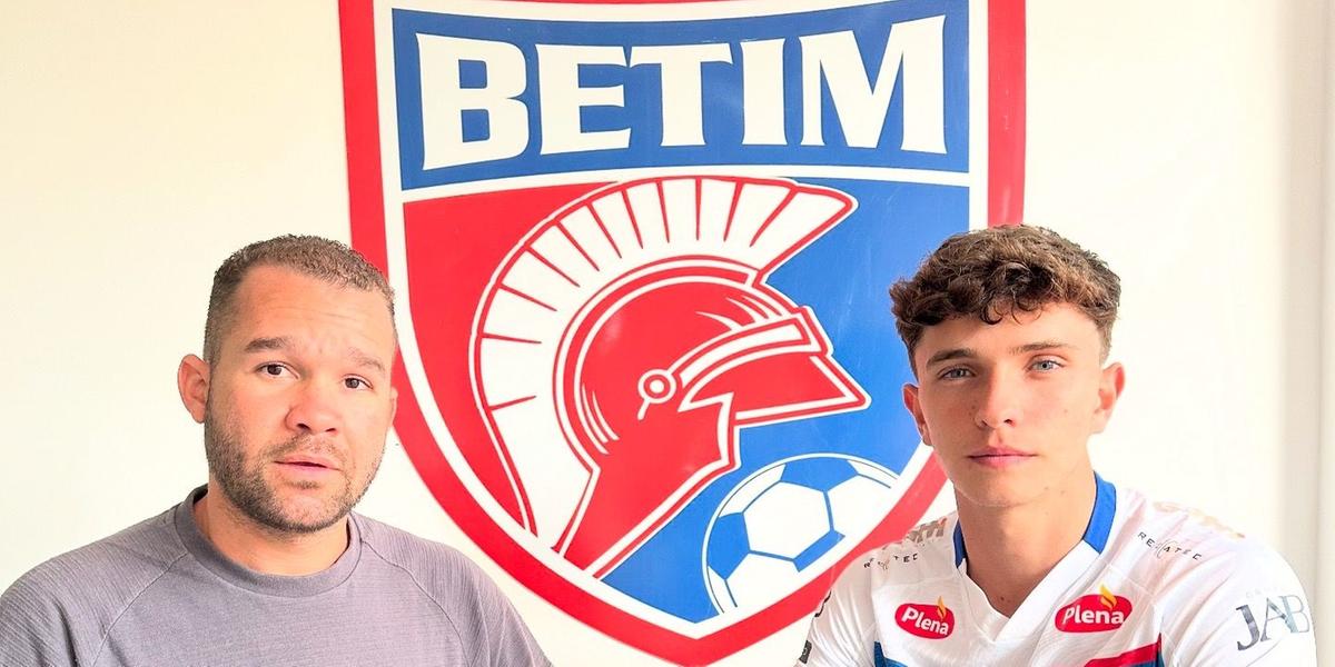 Garoto renovou contrato com multa milionária (Betim Divulgação)
