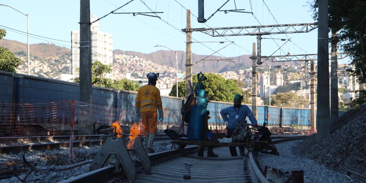 Obras vai alterar rota e horários do metrô de BH nesta semana (Divulgação: Metrô BH)