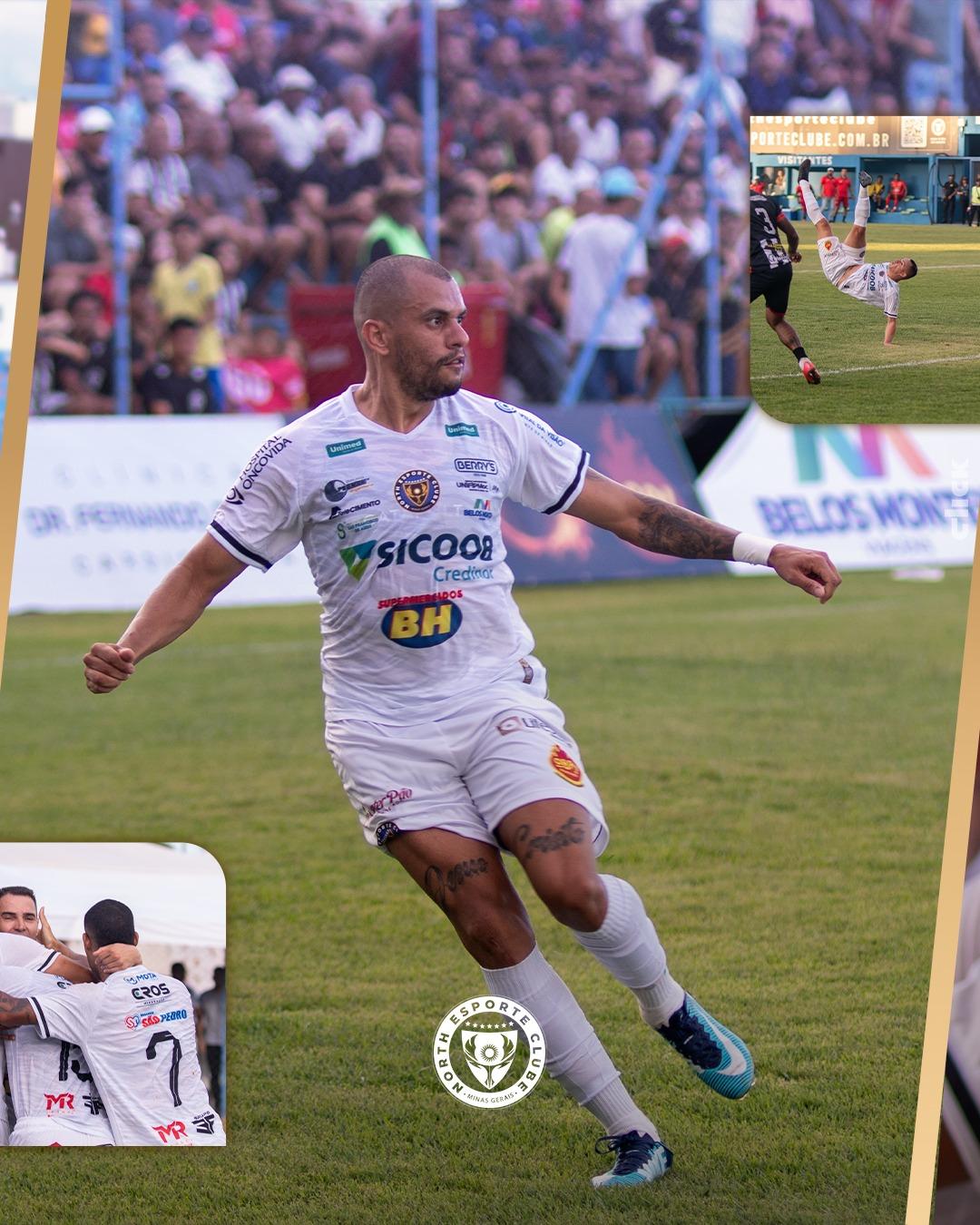 North na briga pelo inédito acesso ao Módulo I do Campeonato Mineiro (Reprodução / Instagram North)